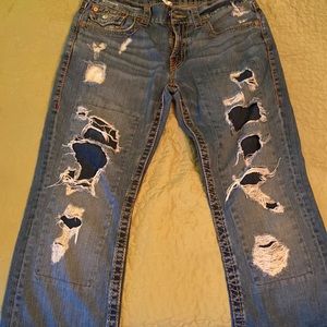 Mens 33/24 true religion jeans